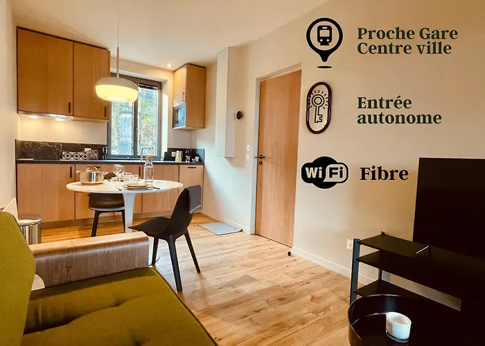 Apartamento Les D'angouleme - Proche Gare Et Centre - De Gamme Angulema